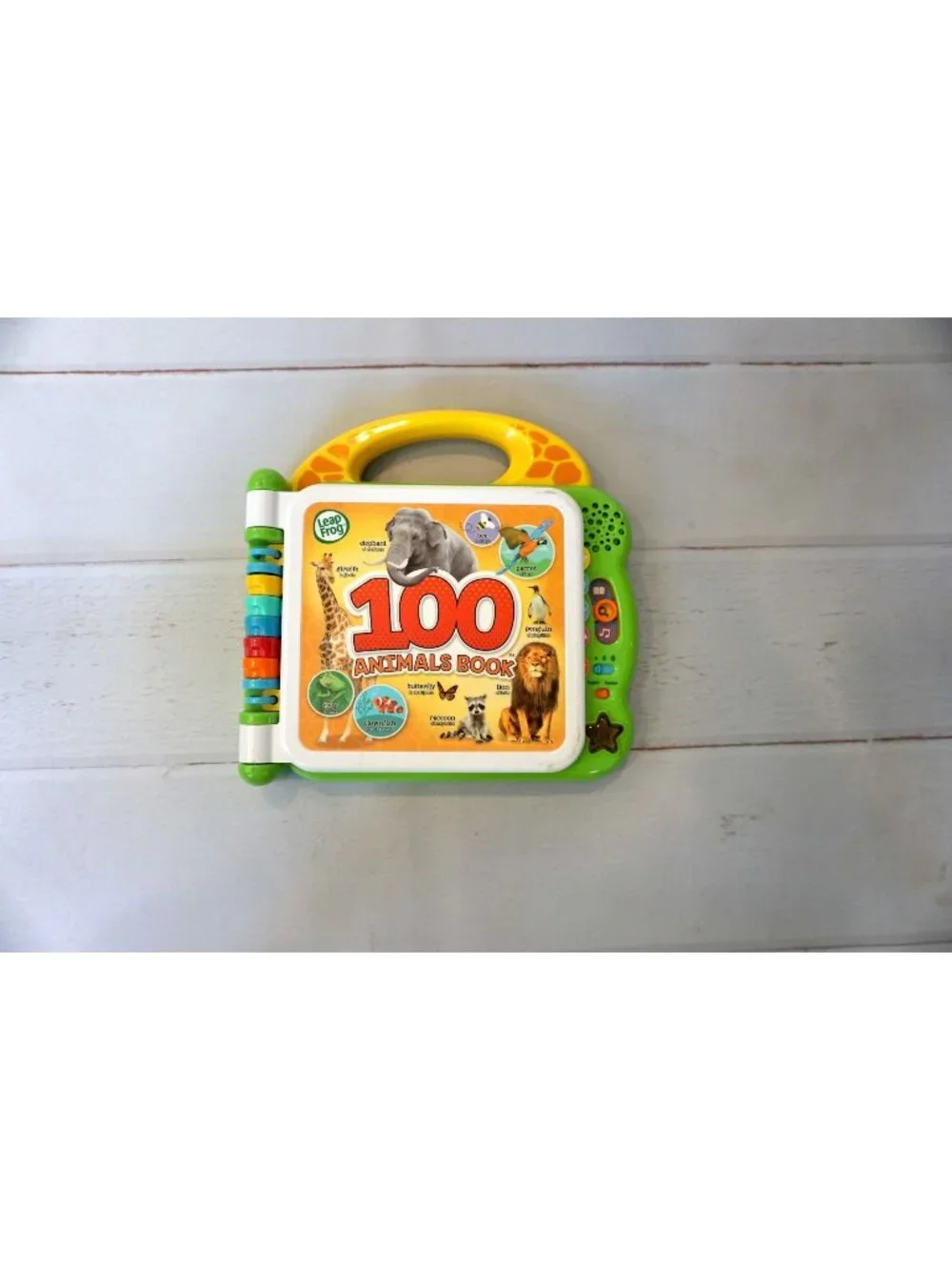 LeapFrog Kids Multicolor 100 Animals Book – Interactive